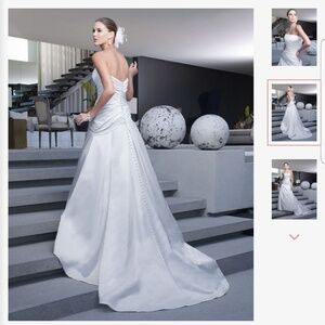 Casablanca wedding gown size 12
